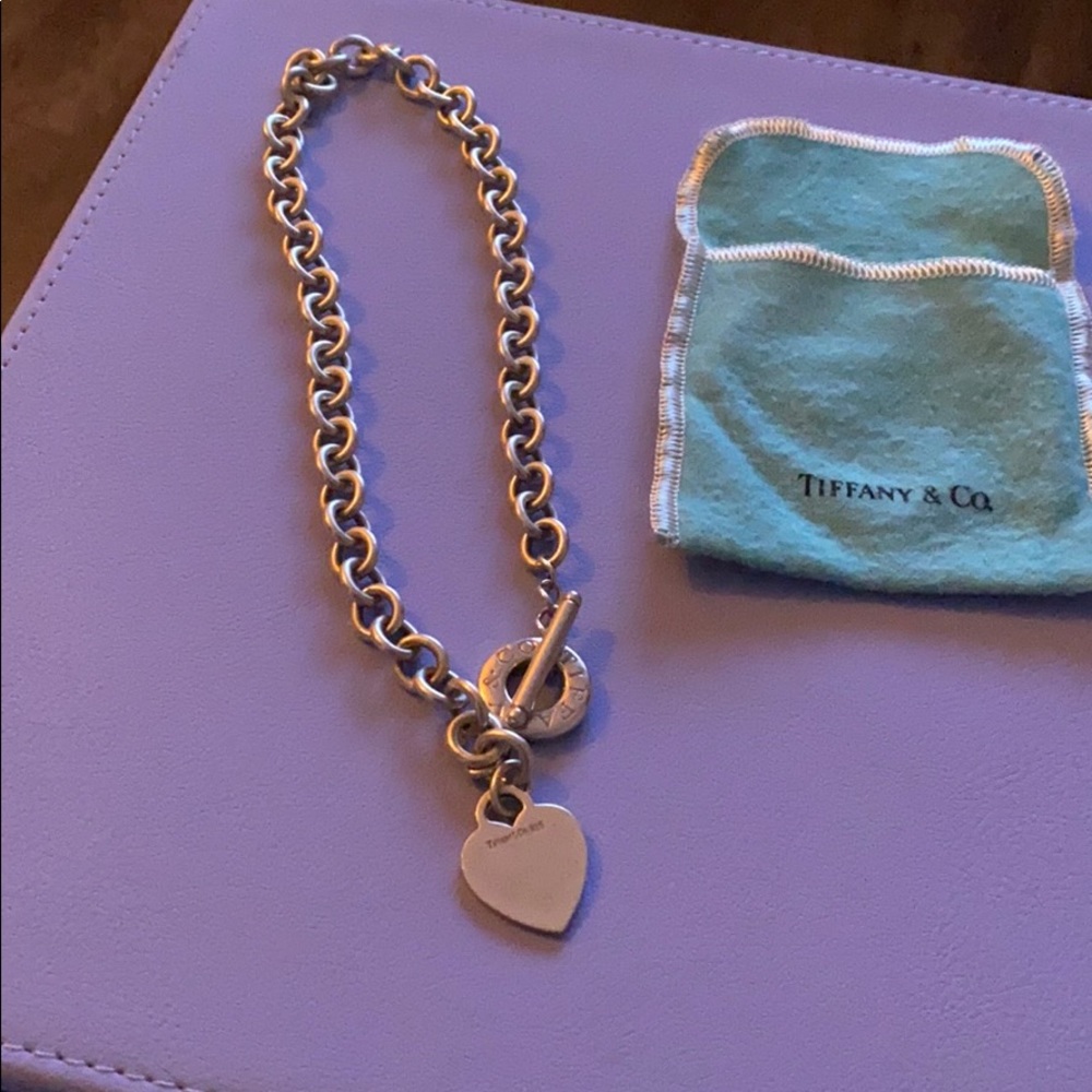 Tiffany & Co. heart toggle necklace